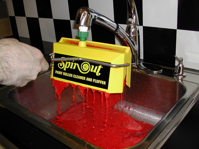 Paint roller cleaner with Adapter