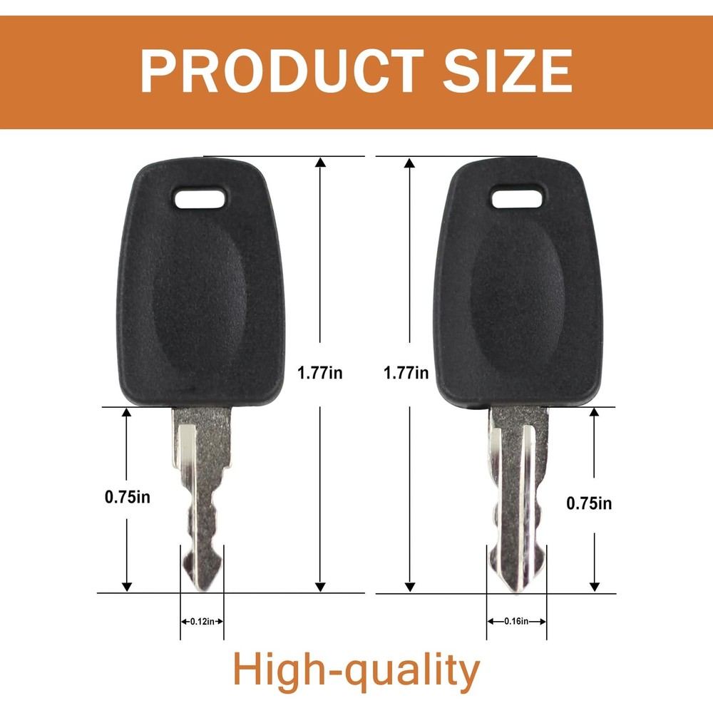 TSA Key 002 007Universal Lock Master Suitcase with 2Pcs Rings for...