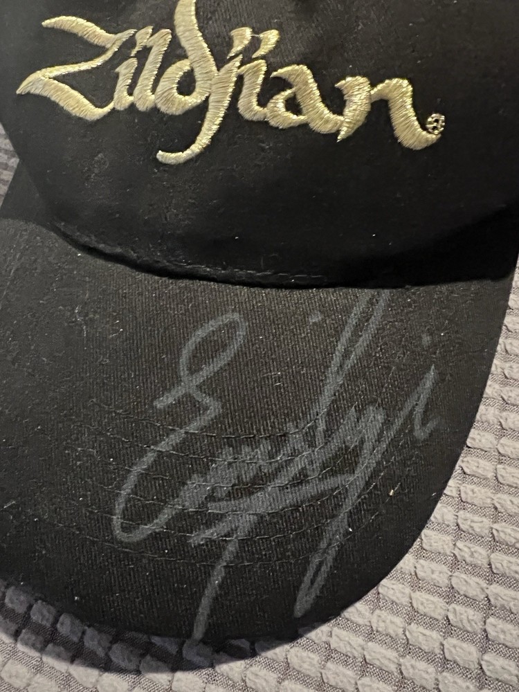 Eric Singer Kiss Signed Zildjian New Baseball Hat