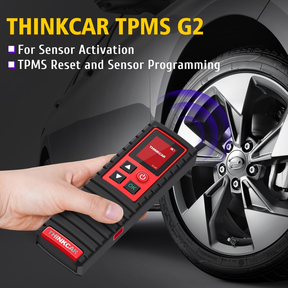 THINKTPMS G2 TPMS Relearn Reset Diagnostic Tool Tire Pressure Sensor Program