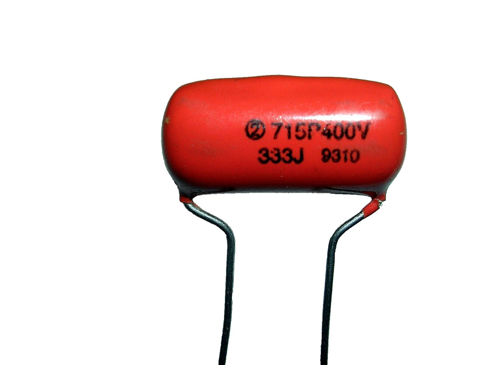 SPRAGUE 715P ORNAGE DROP CAPACITOR .033UF @400V