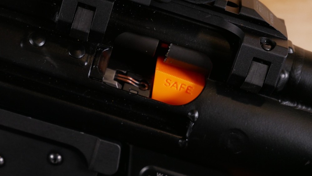 MP5 Mag Block - Empty Chamber Indicators (ECI) - keychain Yippee Ki-Yay