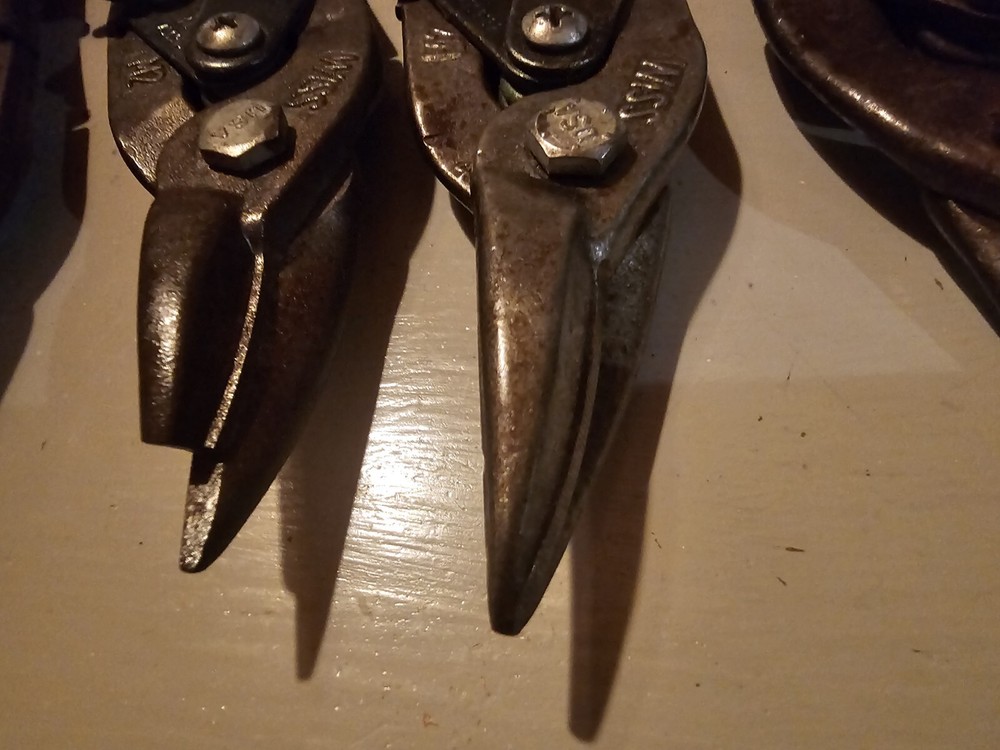3 Tin Snips Wiss -1 Sears- 1 No Name