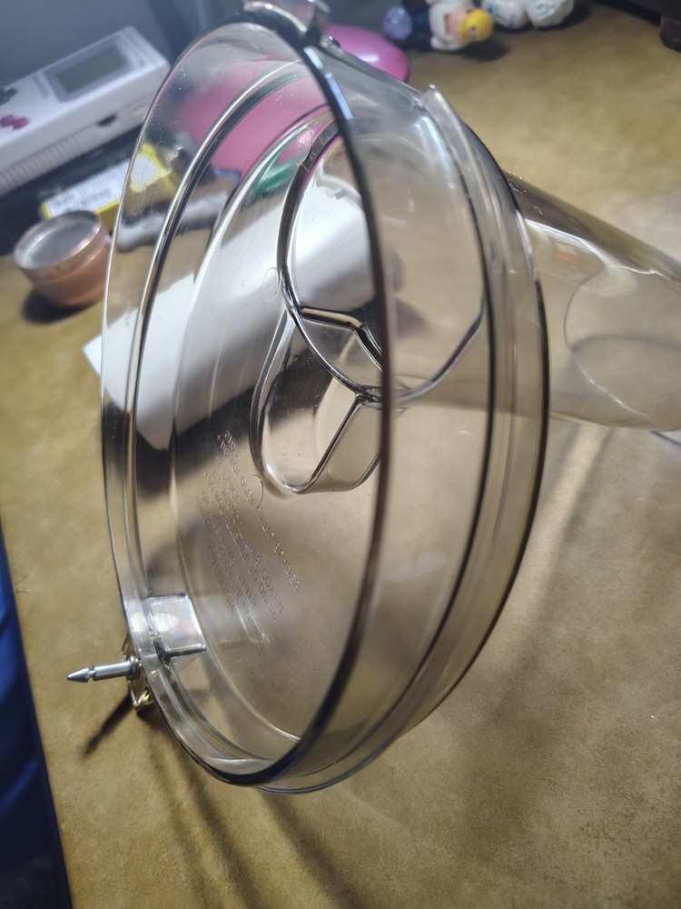 GE General Electric D5FP1 PUSHER & WORK BOWL LID Food Processor REPLACEMENT PART