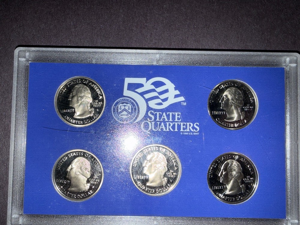 3-Pack U.S. State Quarters Sets – 1999 Denver, 2002 & 2004 Proof Sets | 0071