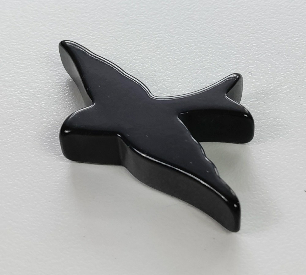 Vintage Black Bakelite Flying Bird Simichrome Tested