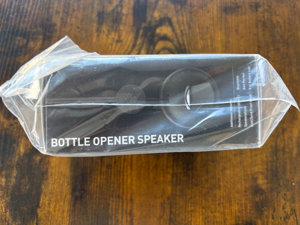Pumagolf Pop Top Mini Bottle Open Speaker, Unopened