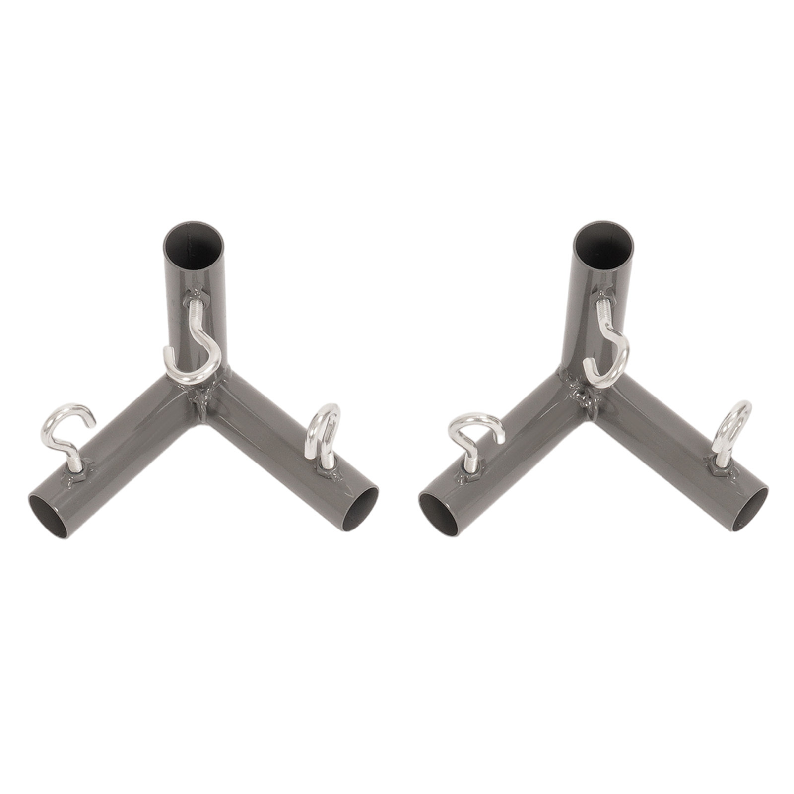 10 X 1" Golf Frame Corner Kit with Threaded Eye For DIY Outdoor Golf Cage Net