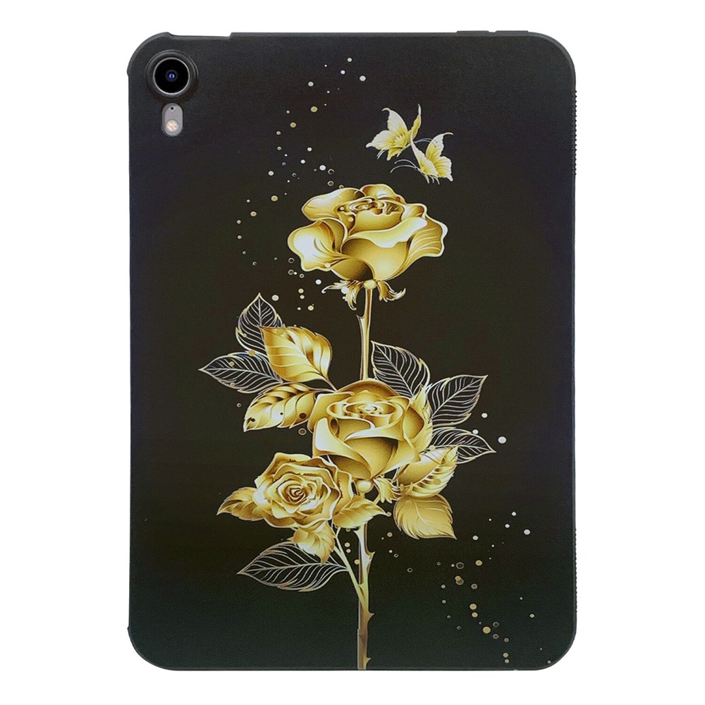 For iPad mini A17 Pro 2024/mini 6 8.3" Shockproof TPU Pattern Back Case Cover