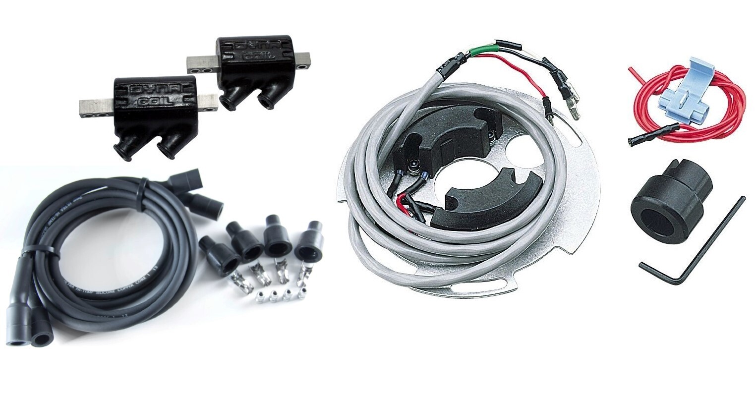 Dyna S Electronic Ignition Coils Wires Honda CB500 CB550 CB750 1969-1978 Dynatek