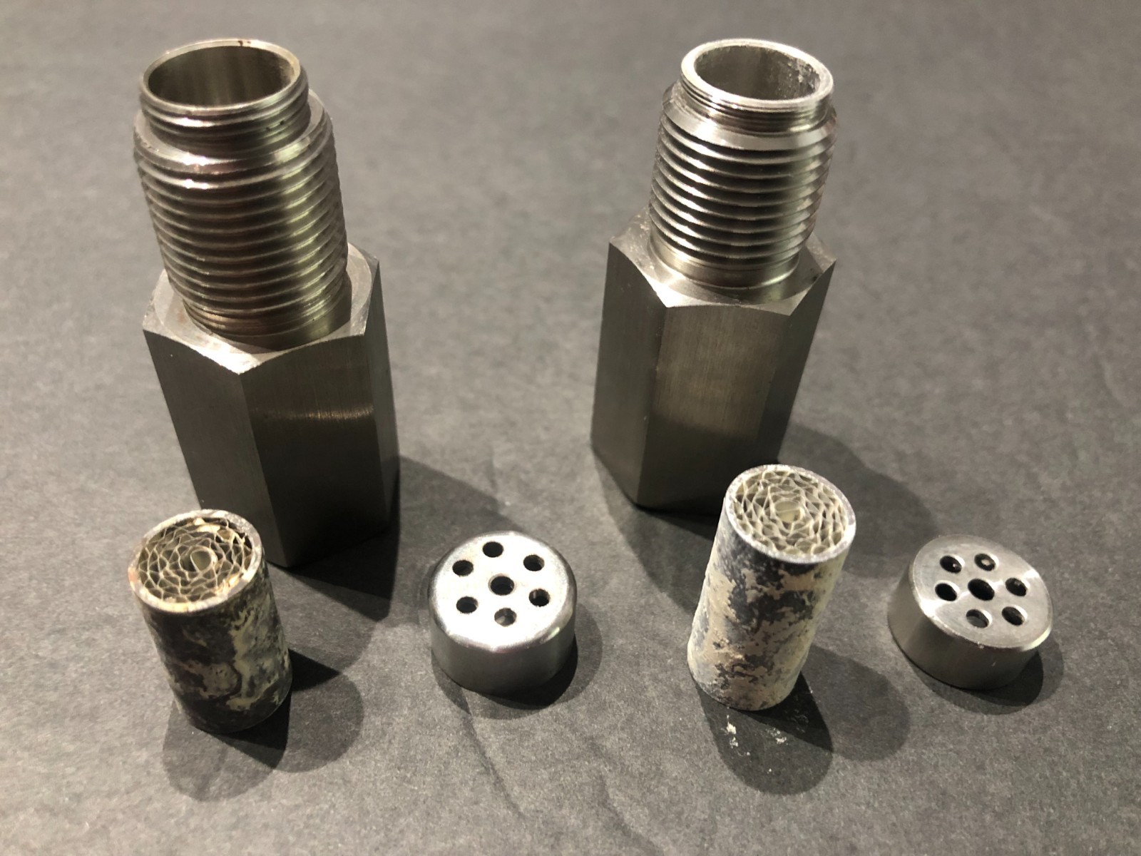 2 pcs minicat catalizador/sensor