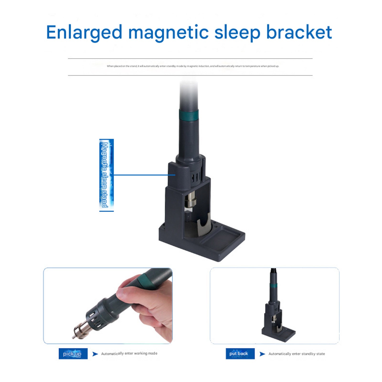 861DW Heat Gun Digital Display Station,Hot Air Rework Station Soldering 1000W