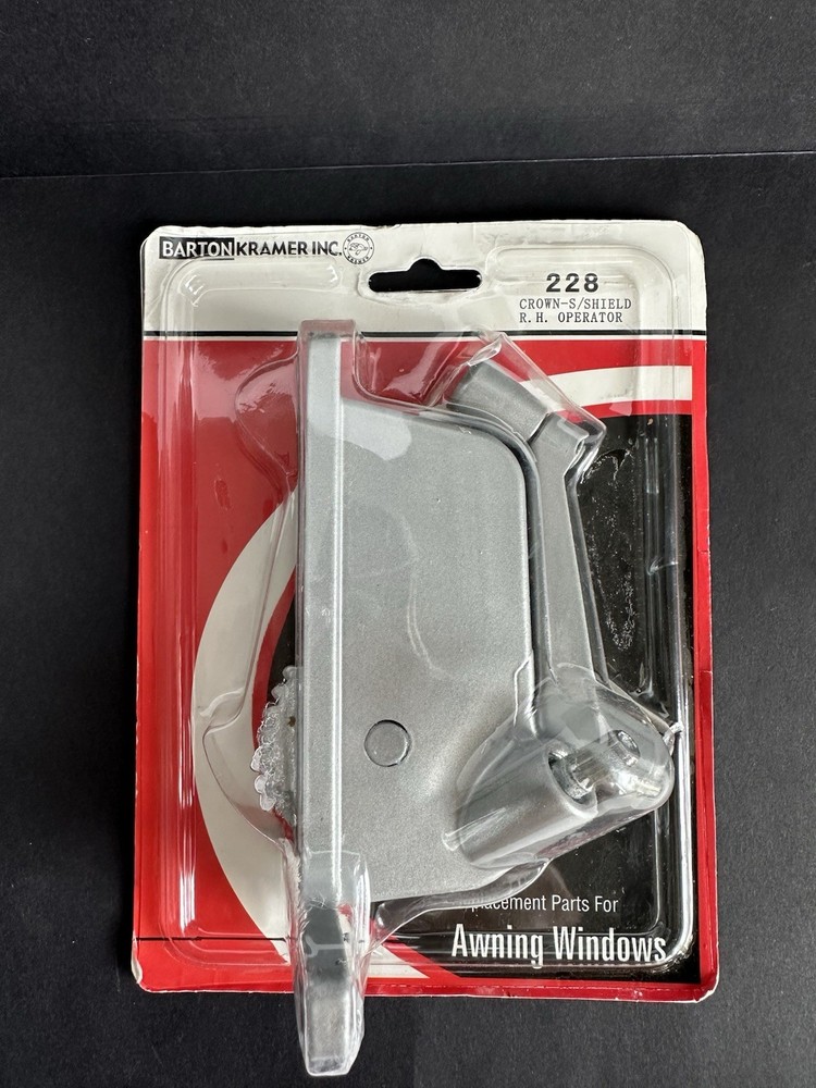 Barton Kramer Window Operator Right Hand Silver 4-5/8" 228