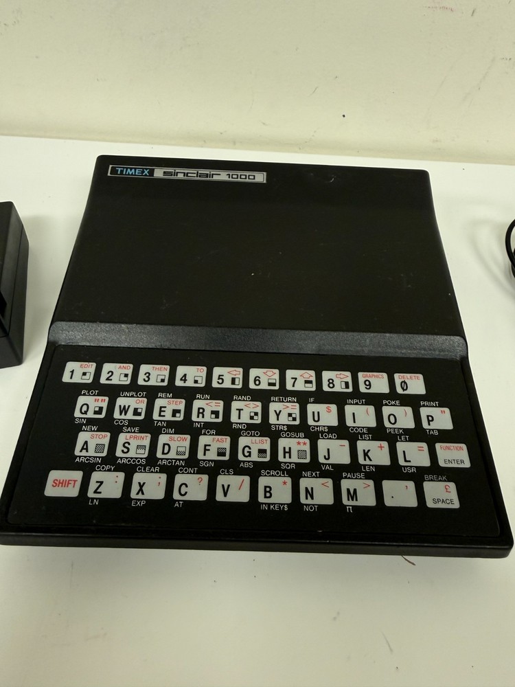 Timex Sinclair 1000 Personal Computer & RAM Cartridge - UNTESTED