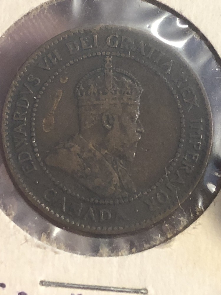 1903 Canada Cent KM# 8 Circulated Condition