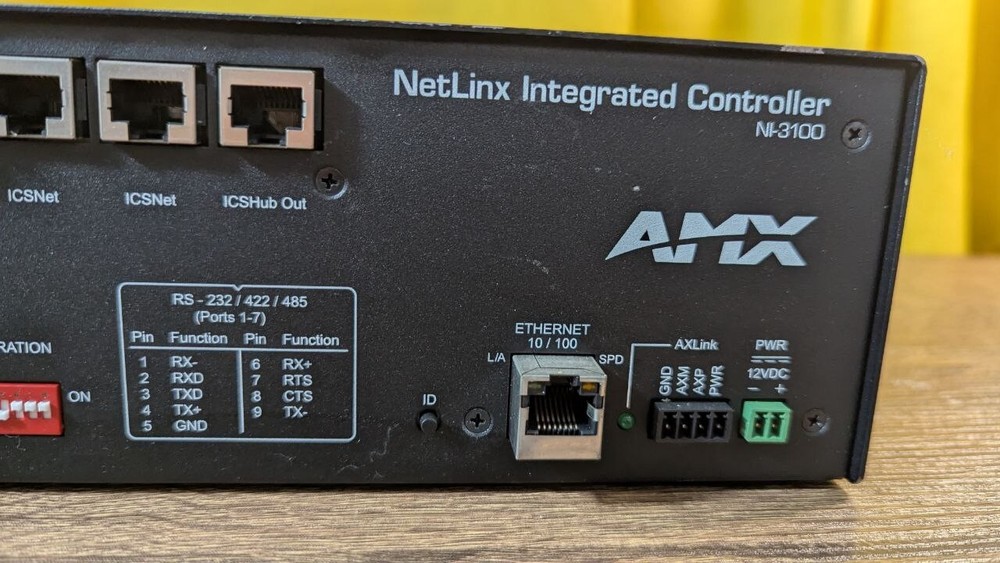 AMX NetLinx NI-3100 Automation Integrated Master Controller - Untested - DM16