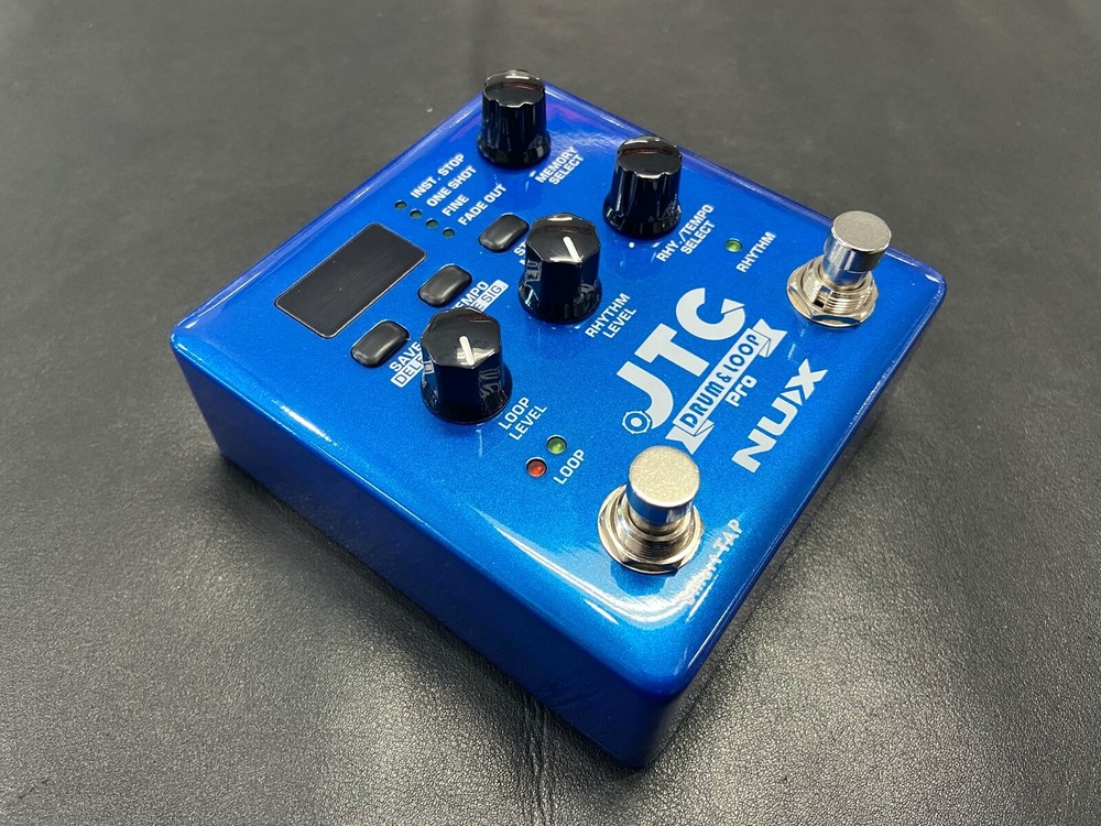 NUX NDL-5 JTC Drum & Loop Pro Pedal Drum Machine New!
