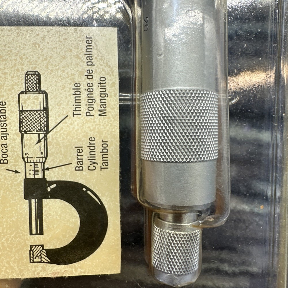 1" Inch Micrometer EMPIRE 2780 {EE}