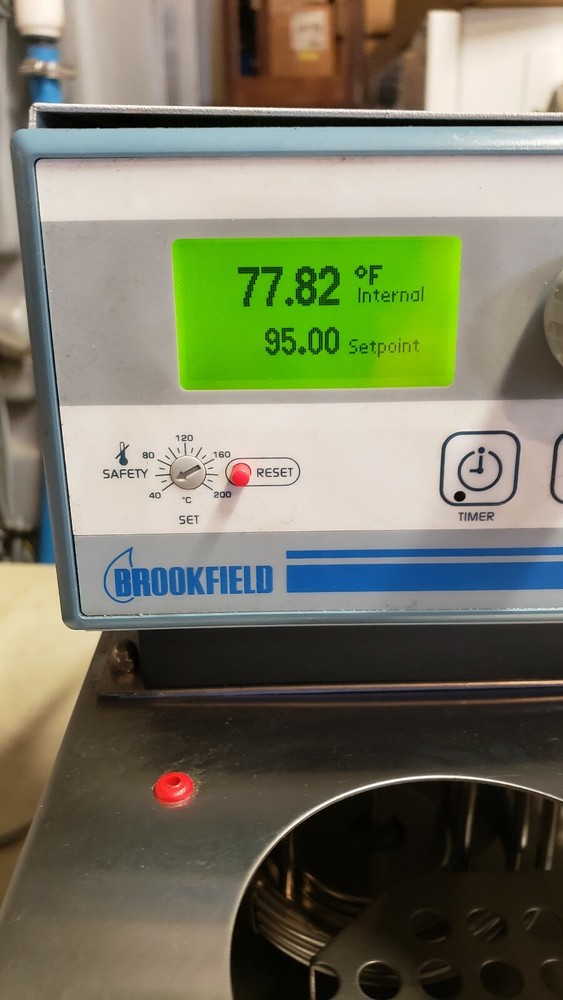 BROOKFIELD TC-202 CONSTANT TEMP. CIRCULATION BATH, W/ DIGITAL TEMPERATURE CONTRL