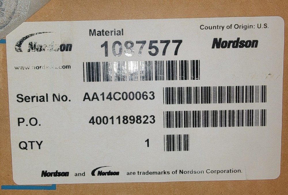 Nordson Pump 1087577 Model 48: 1 /24:1