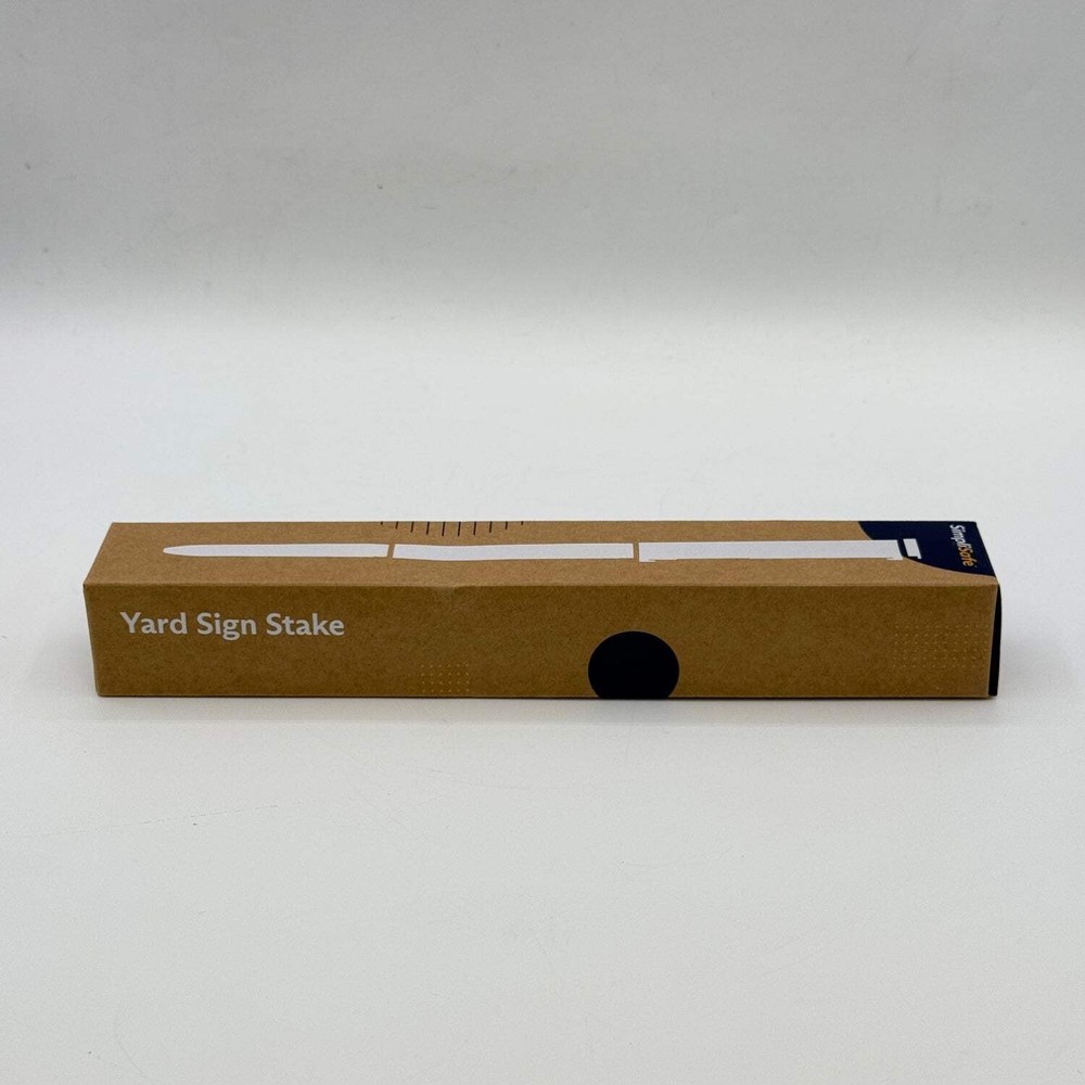 New SimpliSafe Home Security System Yard Sign Stake