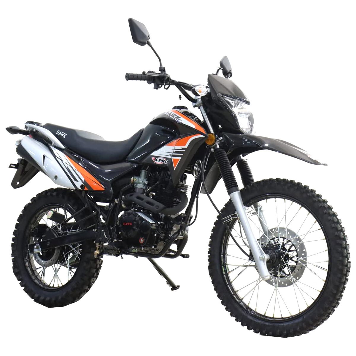 X-PRO Hawk 250 Dirt Bike Dual Sports Enduro Street Bike Motorcycle Free Shipping