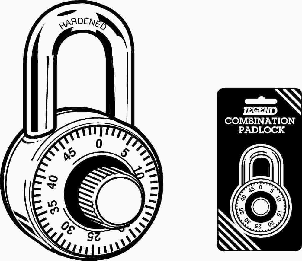Legend Combination Padlock 2" Body (808075)