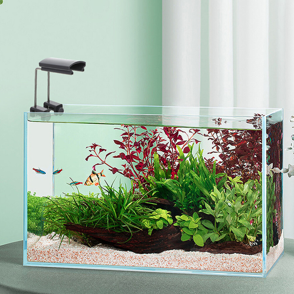 2PCS Aquarium Light Stand Aquarium Light Riser LED Adjustable Tank Mount Bracket