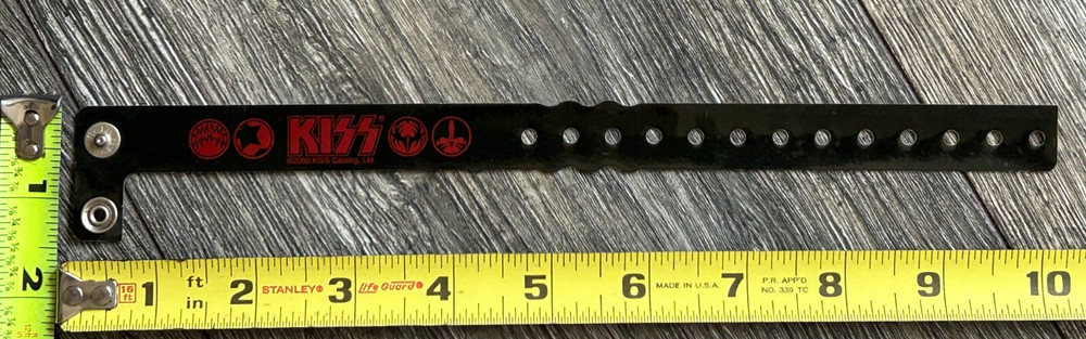 KISS Wristband Farewell Tour 2000 Makeup Ikons OFFICIAL Vintage Kiss Memorabilia