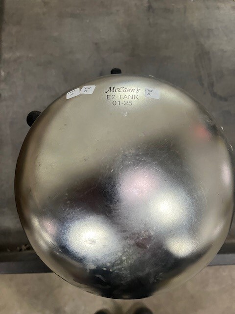 MCCANNS CARBONATOR TANK E2 01/25