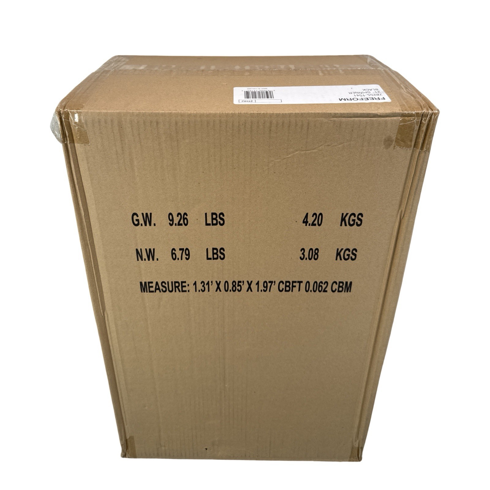 Samsonite 21" Freeform Hardside Carry-On Luggage with Spinner Wheels, Black