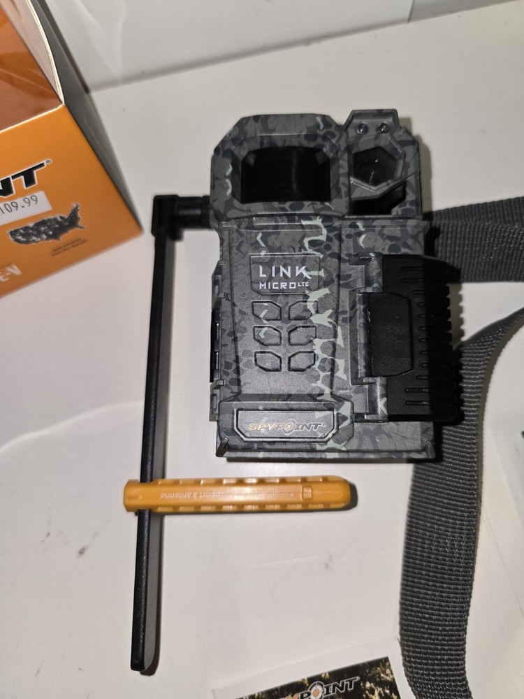 SpyPoint Link-Micro-LTE-V Cellular game camera, security cam, Tested working