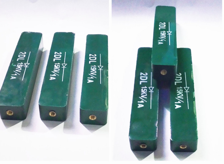 1p 2DL 15KV 1A high frequency machine high voltage rectifier silicon stack diode