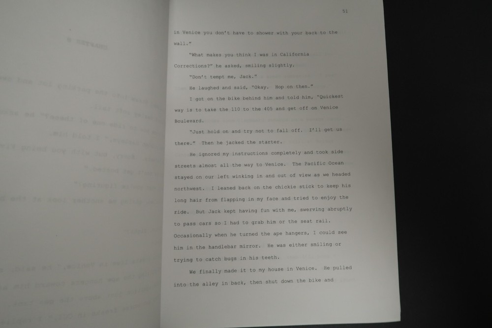 The Pallbearers Original Book Script Stephen J. Cannell Studios Collection 2009