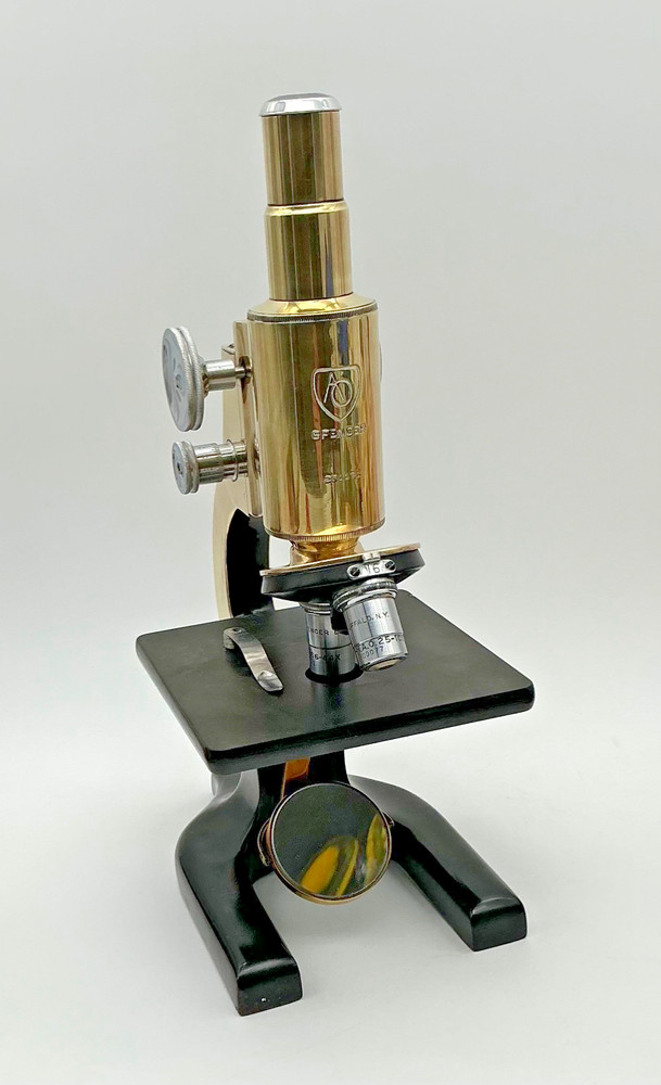 Collectible 1930's Spencer Brass Microscope