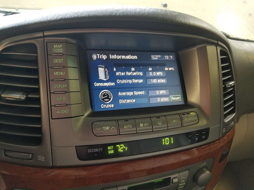 07 2007 LEXUS LX470 SRS RESTRAINT CONTROL MODULE 8917060281