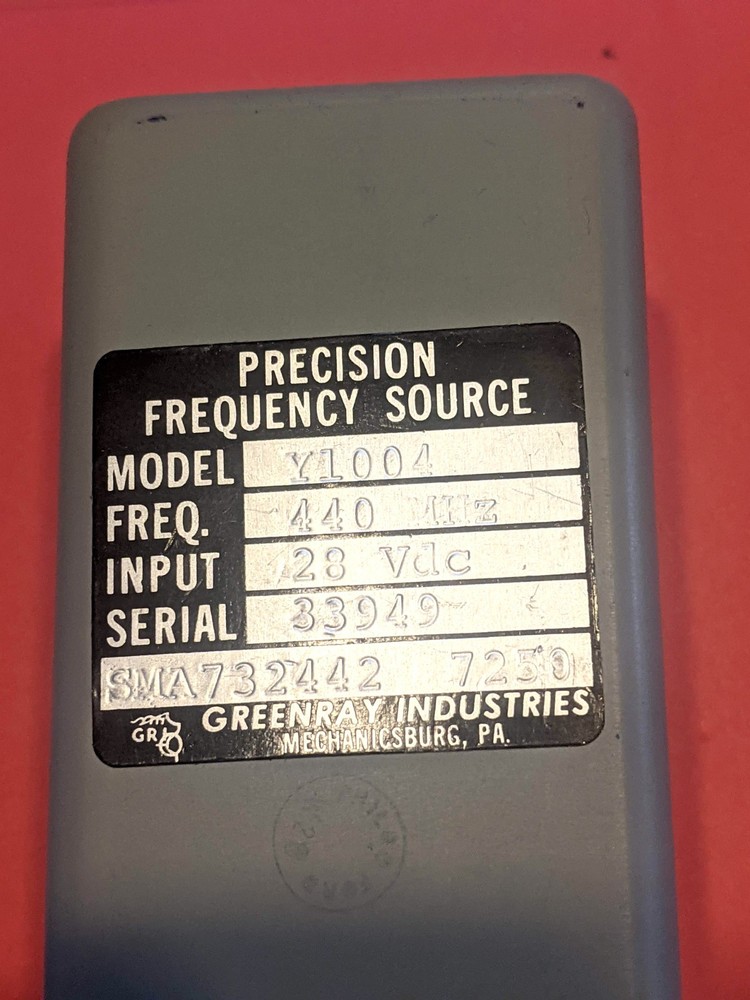 Precision RF frequency source for 440 mhz output signal