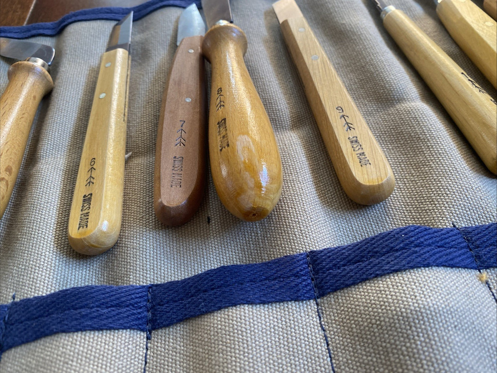 14-pc Swiss & Germany Made Carving Tools Set
