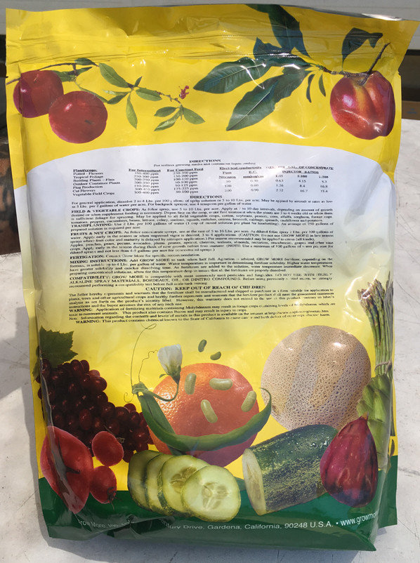 Banana Fertilizer - Fruit Fuel Fertilizer - Fruit and Vegetable 5lb Bag 16-8-24