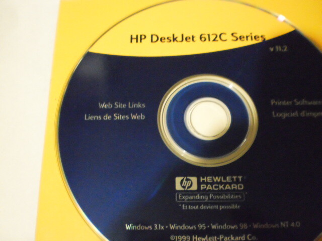 HP Deskjet 612C series printer software