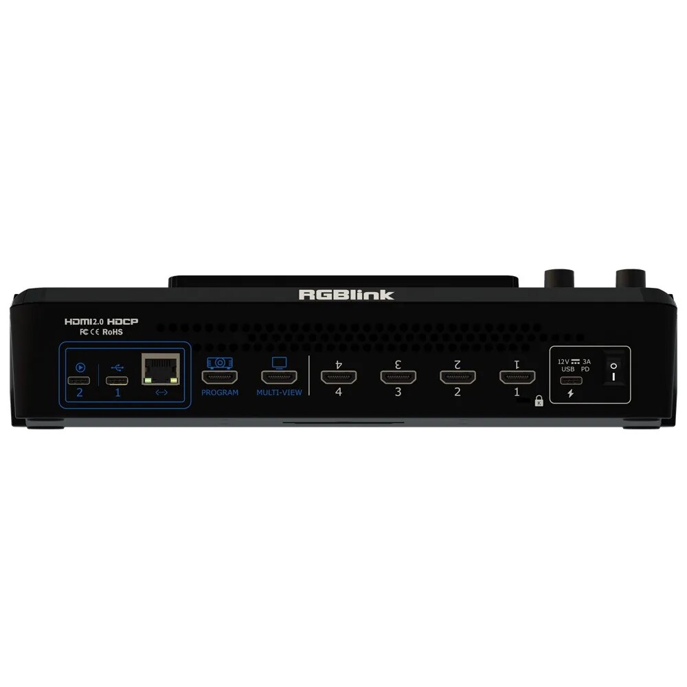 Rgblink mini-mx 4K multi-Channel Live Streaming Video Switcher Panel Web Control