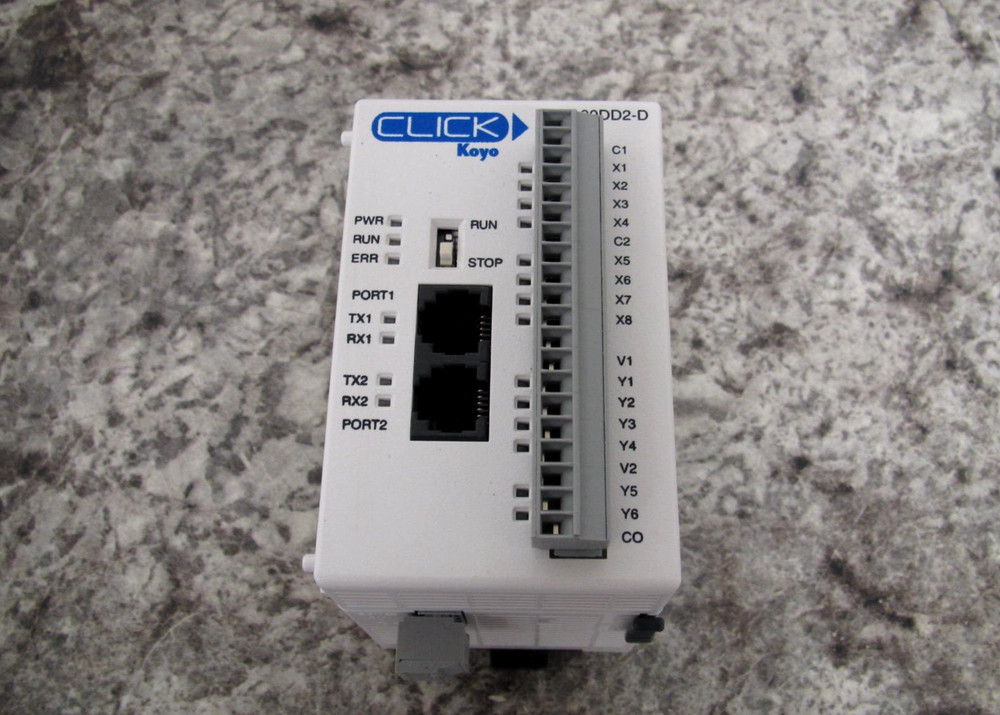 AutomationDirect / Koyo C0-00DD2-D CLICK PLC Programmable Controller Module Used