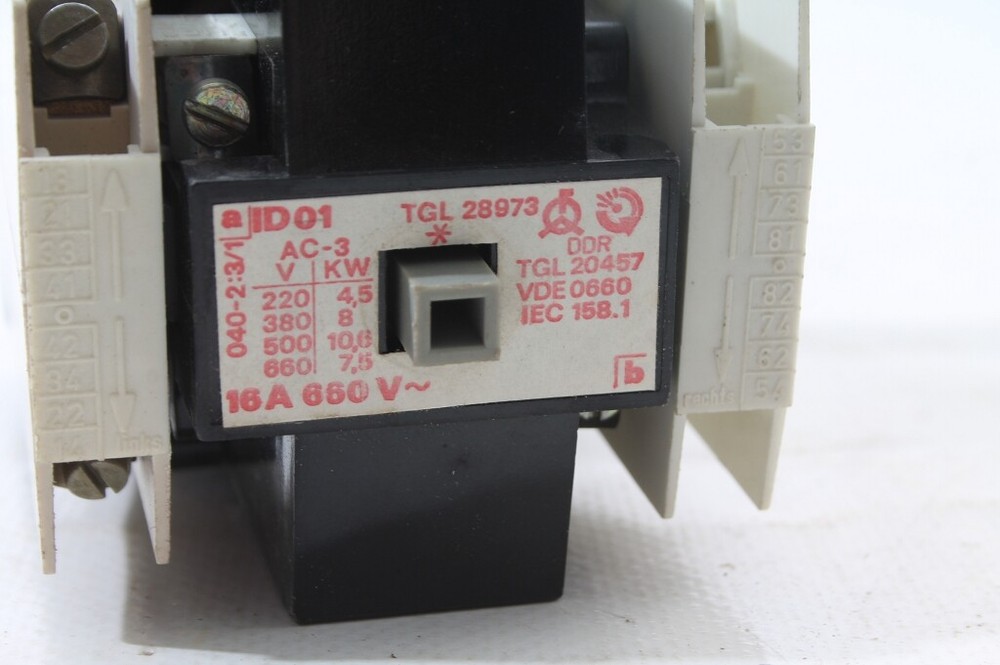 Power Contactor Installation Contactor Contactor 16A 660V
