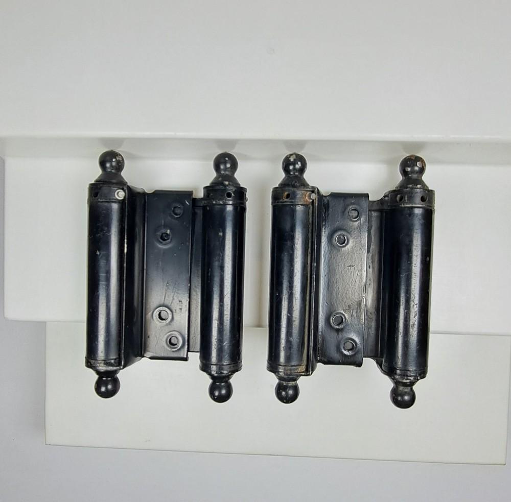 2 Vintage BOMMER Double Spring  Hinges