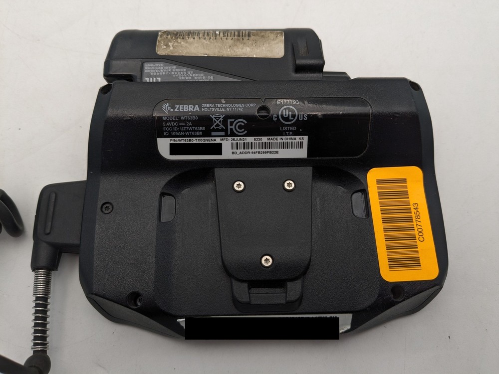 Zebra WT63B0 Wearable Handheld Mobile Computer (WT63B0-TX0QNENA)
