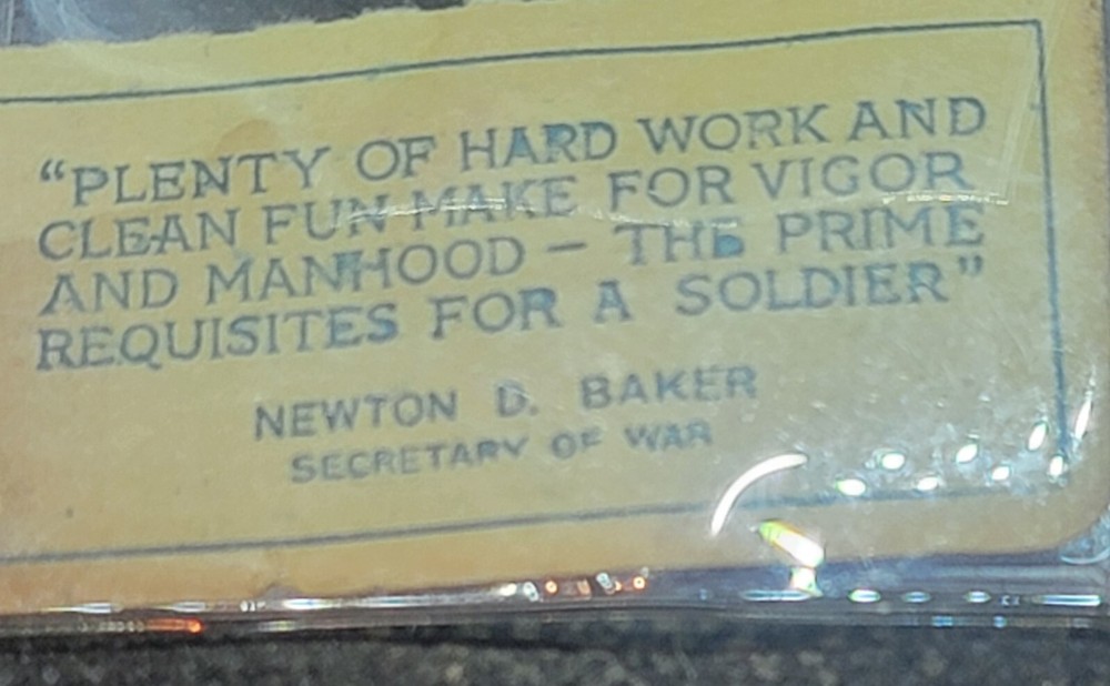 MILITARY ENTERTAINMENT TICKET TD