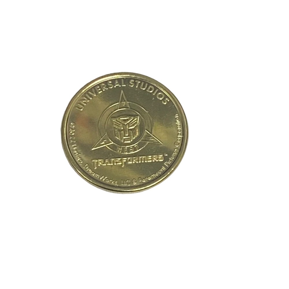 2022 Universal Studios Transformers Medallion Coin - Bumblebee