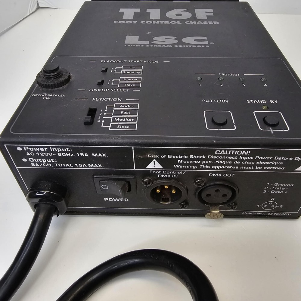 Elation T-16F 4-channel Foot Control Chaser Pack