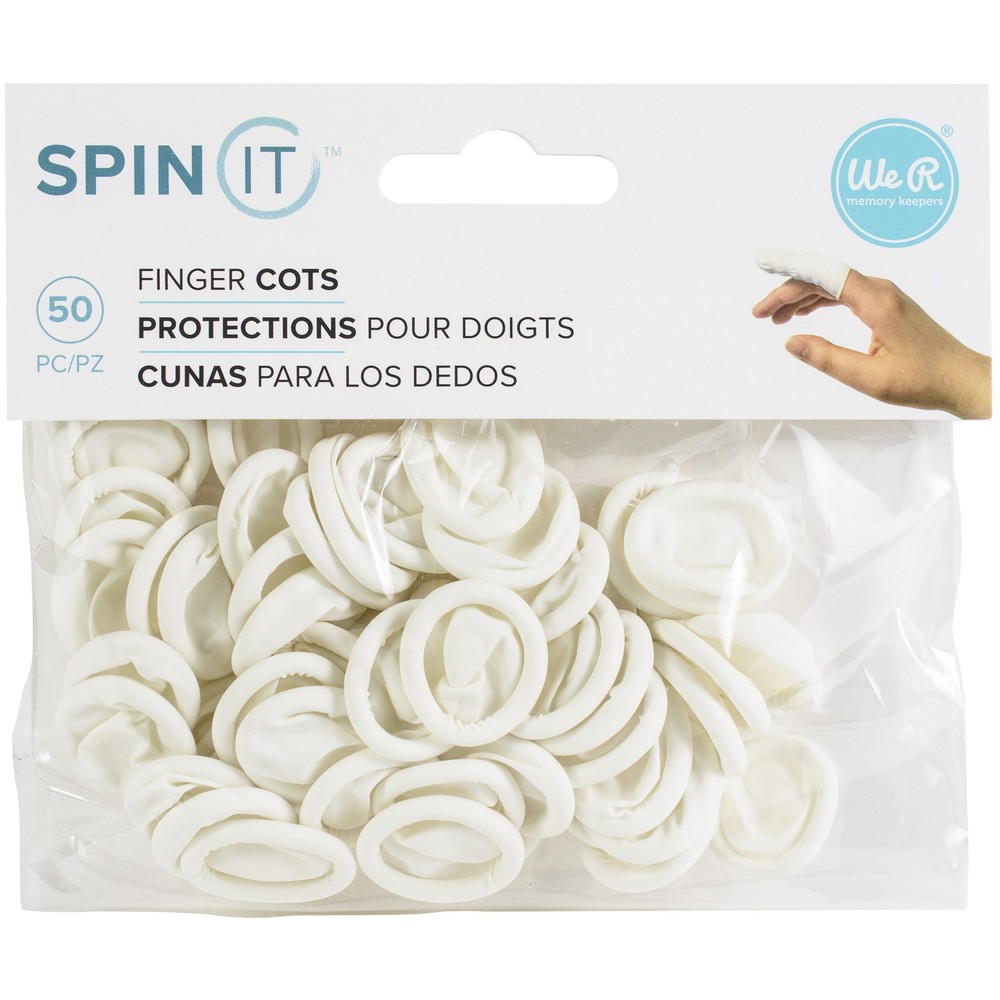 We R Spin It-Finger Cots 50/Pkg - 3 Pack