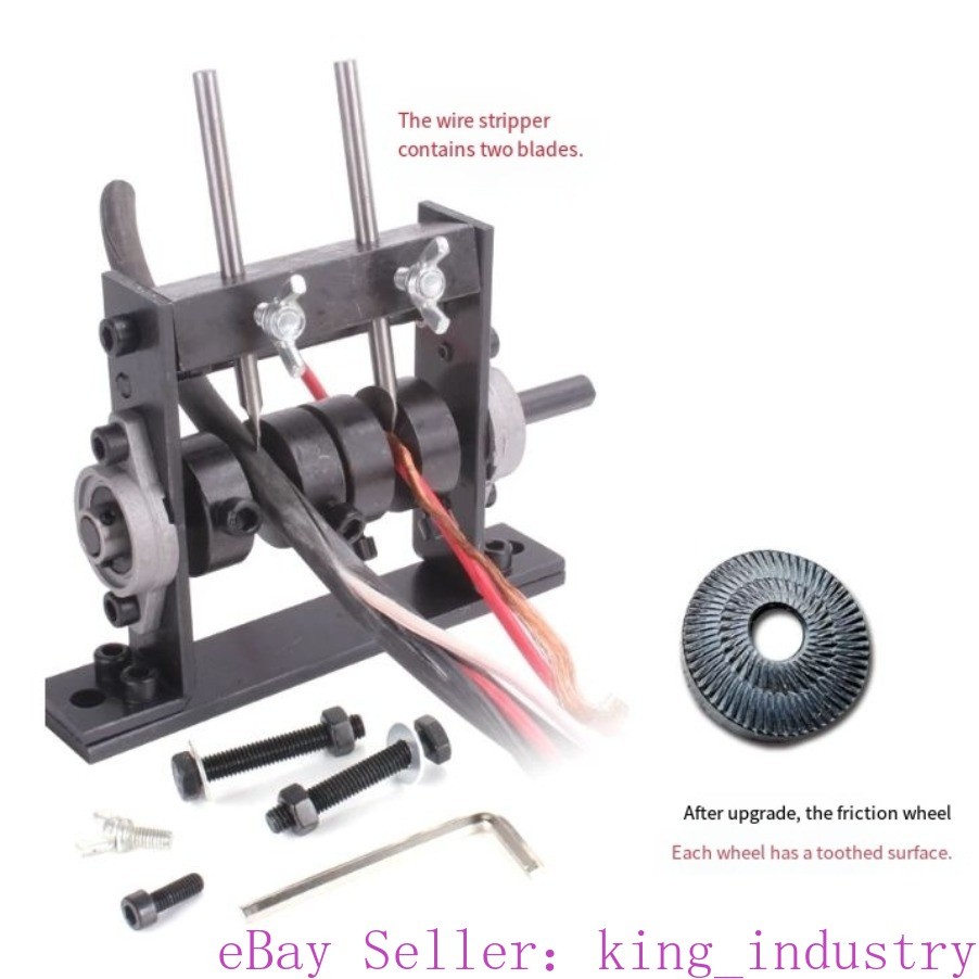 Manual Portable Wire Stripping Machine Scrap Cable Peeling Machine Stripper